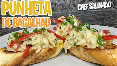 comida punheta|Como Fazer PUNHETA DE BACALHAU com CHEF SALOMÃO